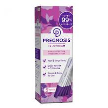 Pregnosis Midstream Pregnancy Tests - 1, 3 and 5 Test Packs