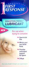 First Response Conception Friendly Lubricant - 9 Applicators